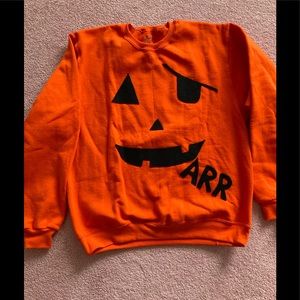Halloween Pirate Sweatshirt.  One and Done!!
